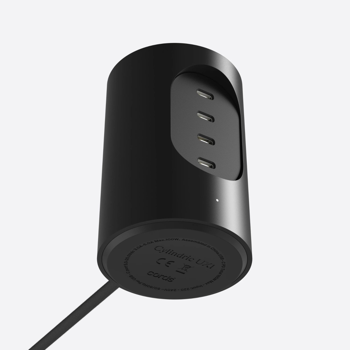 Ładowarka Cylindric UX1 Jet Black