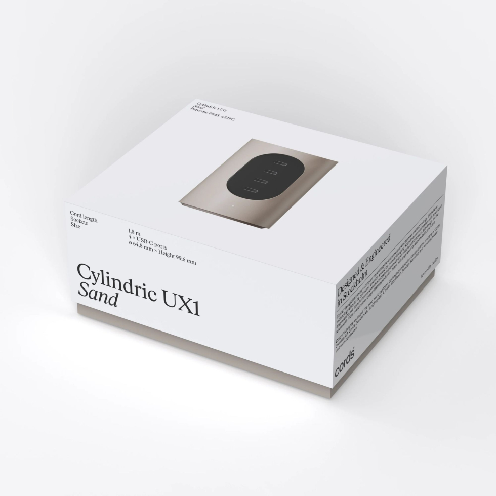 Ładowarka Cylindric UX1 Sand