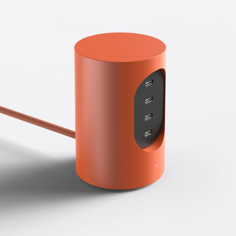 Ładowarka Cylindric UX1 Electric Ora​nge