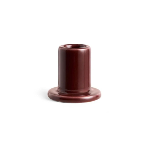 Świecznik Tube S Chestnut Brown