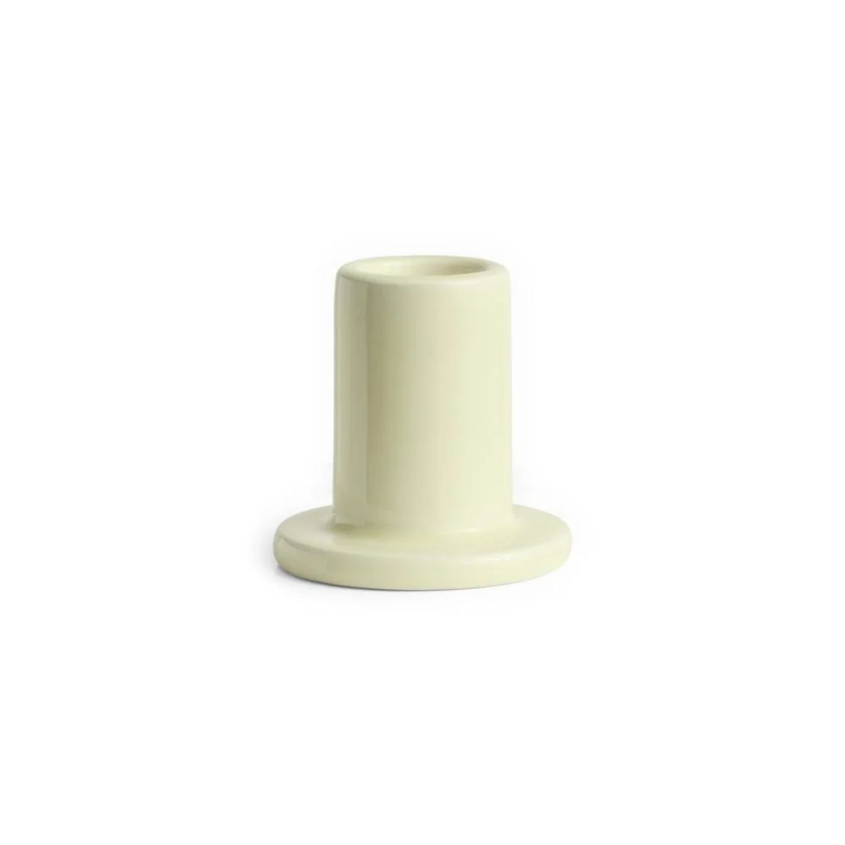 Świecznik Tube S Lime white