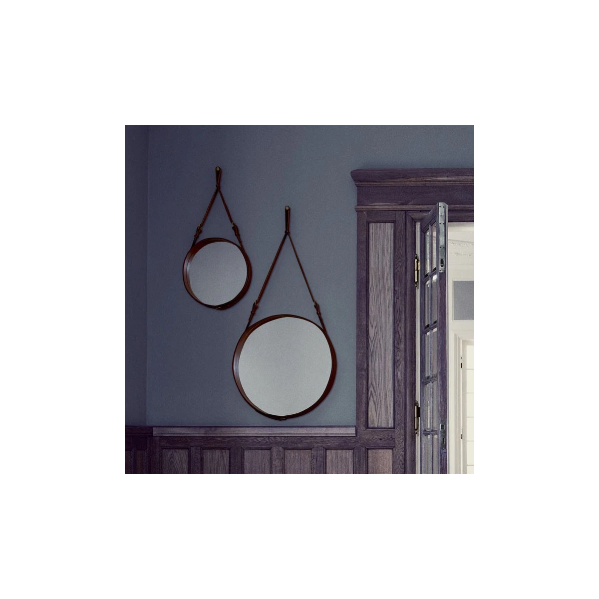 Lustro ścienne Adnet Circulaire Ø45 cm, Gubi