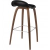 Krzesło barowe 3D drewniane nogi Gubi