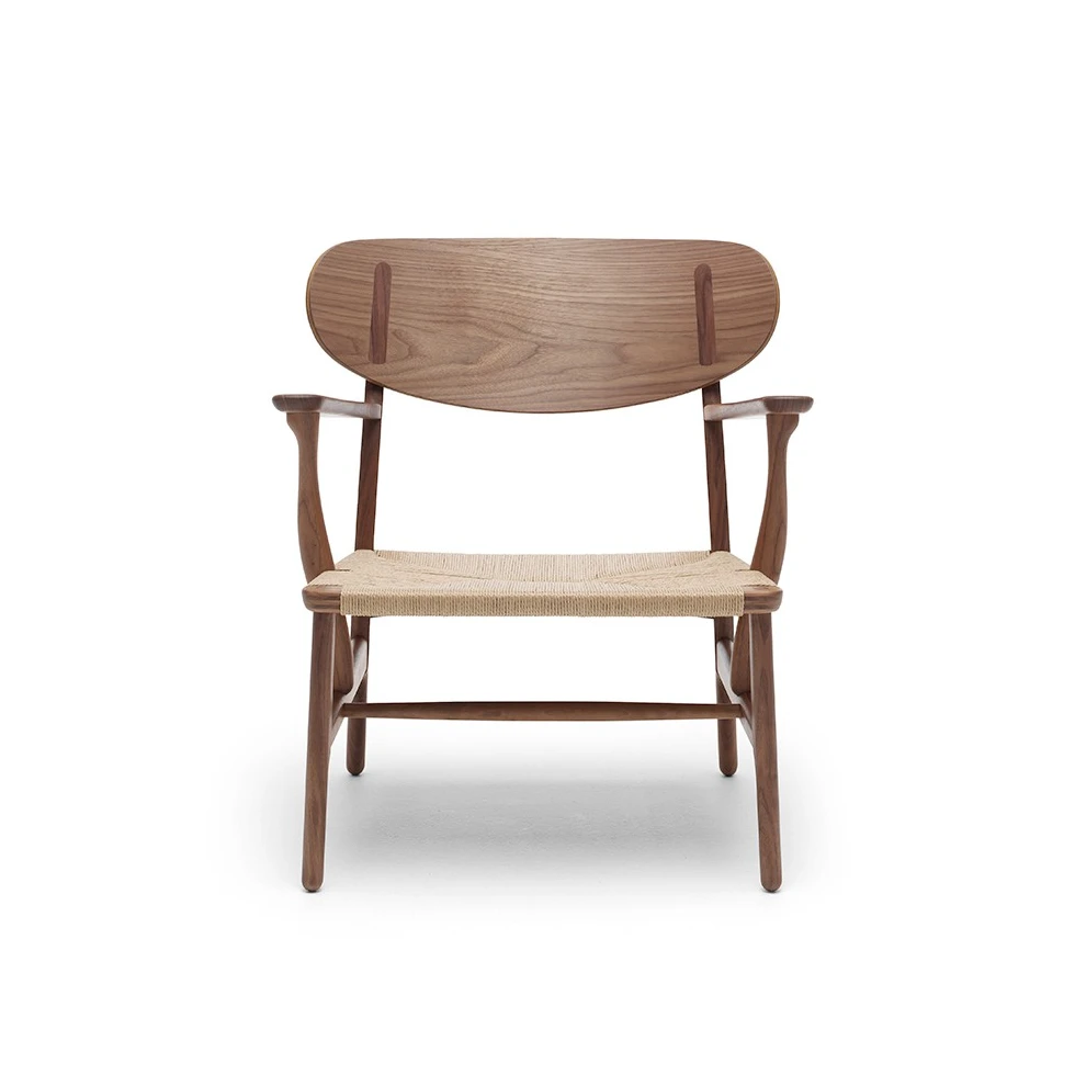 Fotel CH22 Natural  z drewna wiśniowego - Carl Hansen & Søn