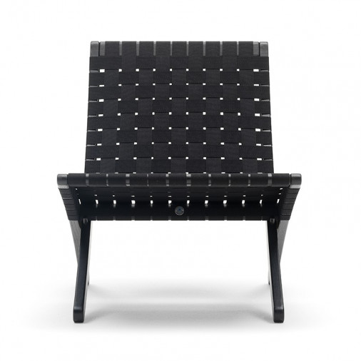 Czarne krzesło składane Cuba MG501 Carl Hansen & Søn