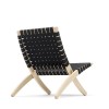 Krzesło składane Cuba MG501 z taśm tapicerskich bawełnianych - Carl Hansen & Søn