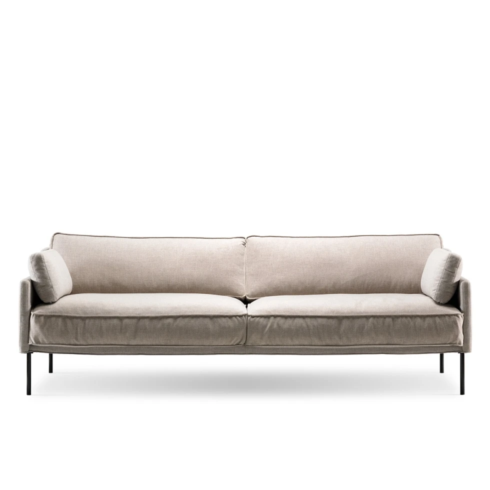 Tapicerowana skórą sofa DINI Fogia