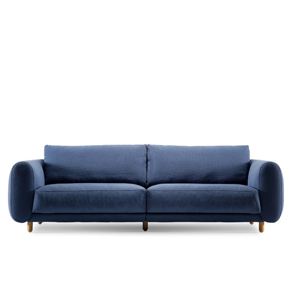 Niebieski system modułowy Sofa Campo Fogia