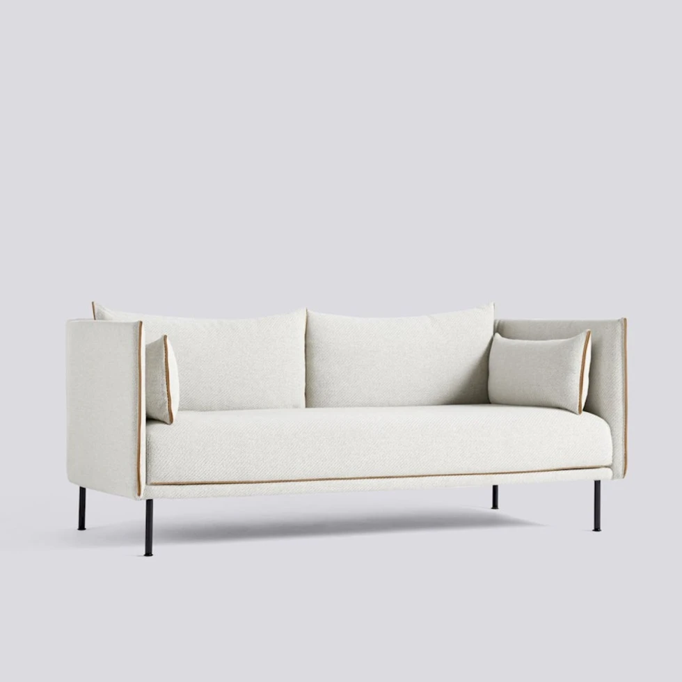 Tapicerowana tkaniną sofa Silhouette HAY