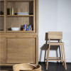 Solidnie wykonane krzesło drewniane N3 Ethnicraft