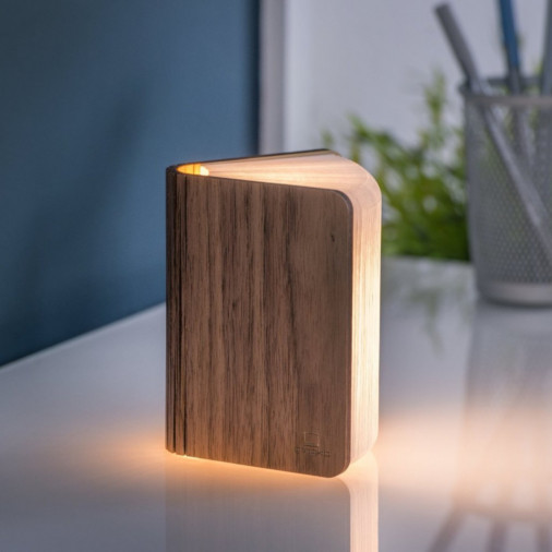 Lampa Mini Smart Book Walnut Gingko Electronics