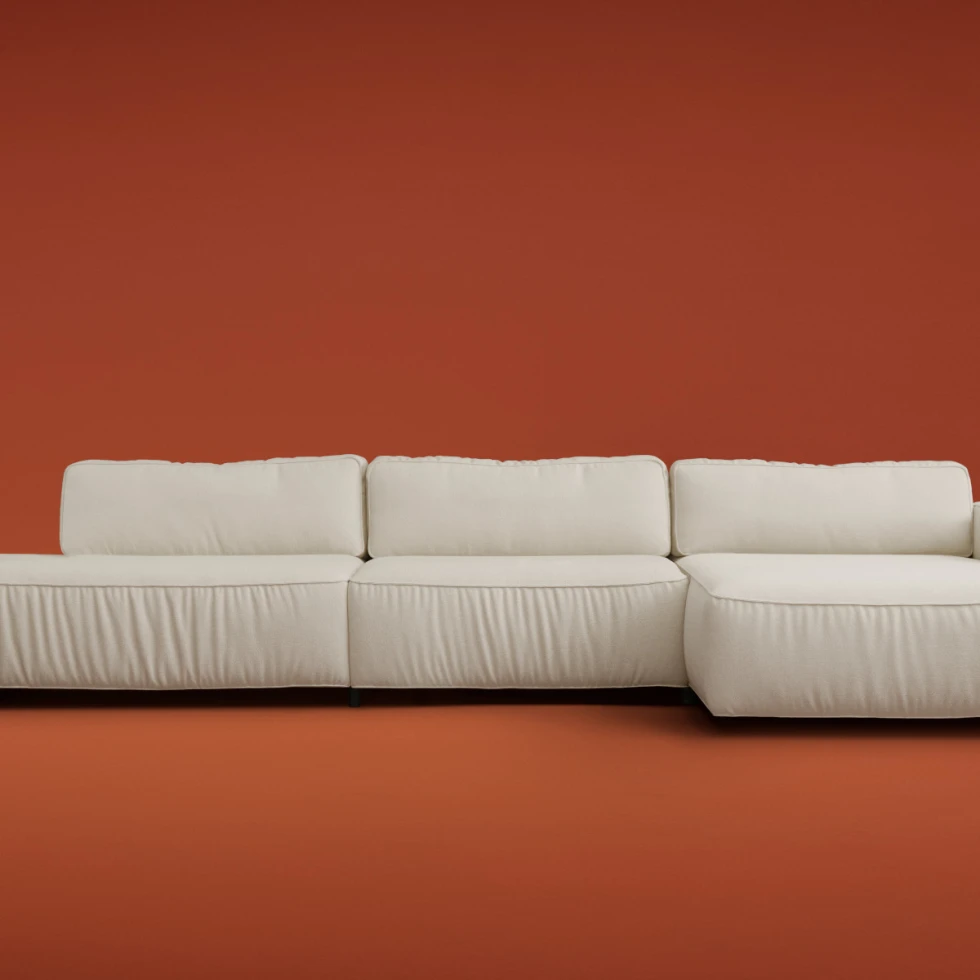 Przestronna sofa modułowa Supersoft Fogia