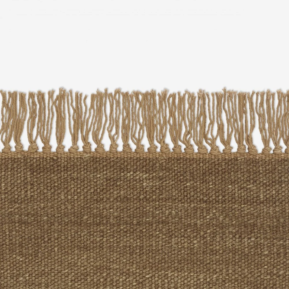 Wełniany dywan Vintage Coloured Fringes Kvadrat