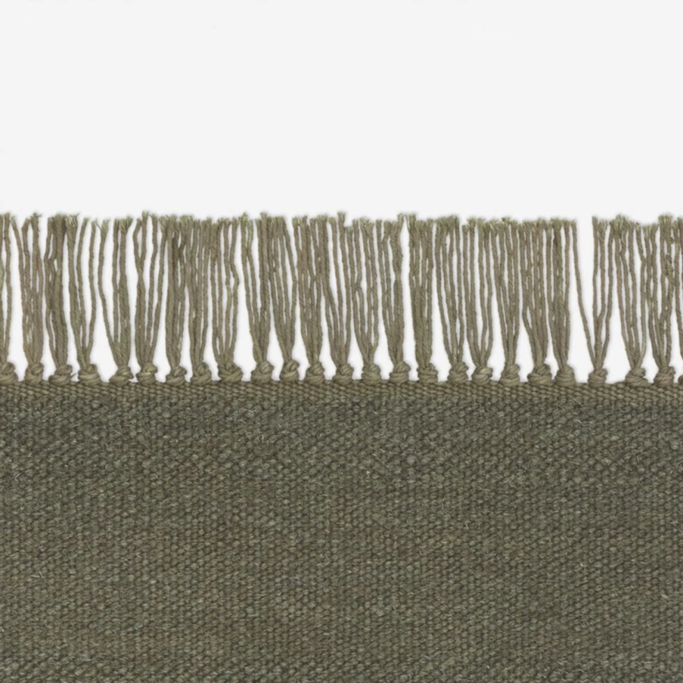 Wełniany dywan Vintage Coloured Fringes Kvadrat