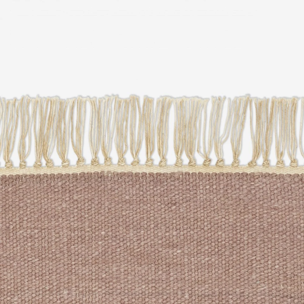 Wełniany dywan Vintage Naturally Coloured Fringes Kvadrat