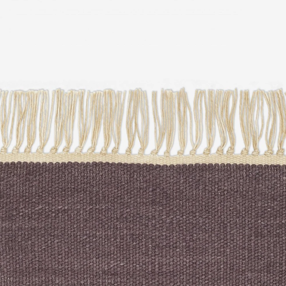 Wełniany dywan Vintage Naturally Coloured Fringes Kvadrat