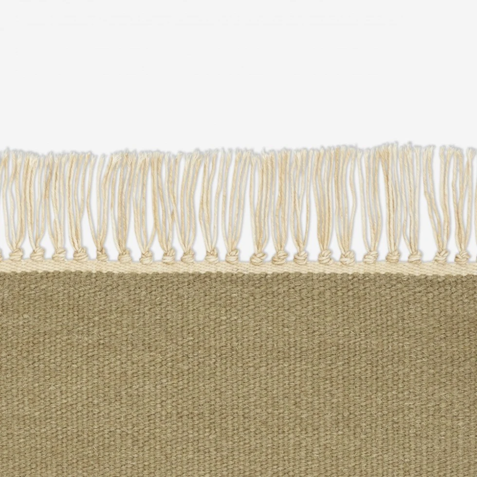 Wełniany dywan Vintage Naturally Coloured Fringes Kvadrat