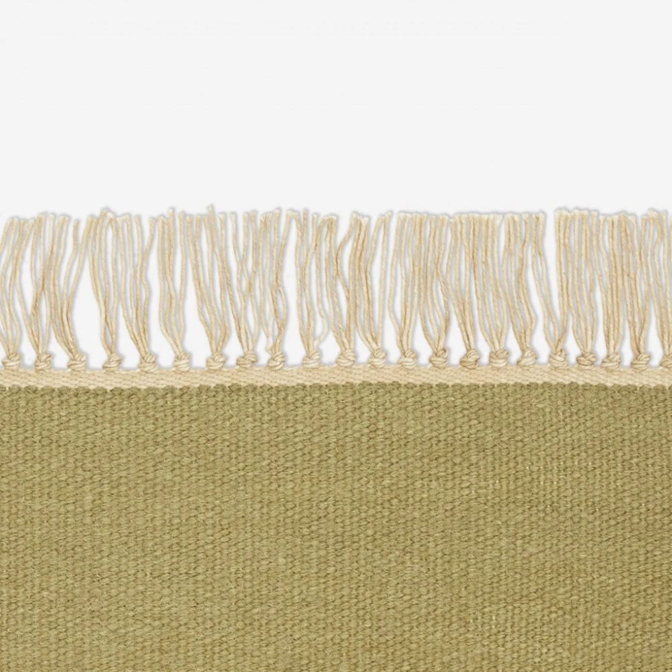 Wełniany dywan Vintage Naturally Coloured Fringes Kvadrat