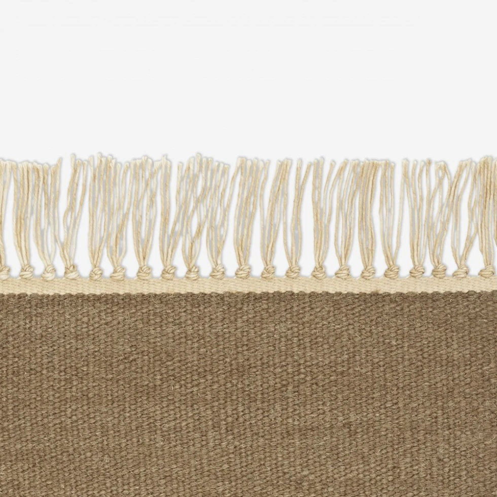 Wełniany dywan Vintage Naturally Coloured Fringes Kvadrat