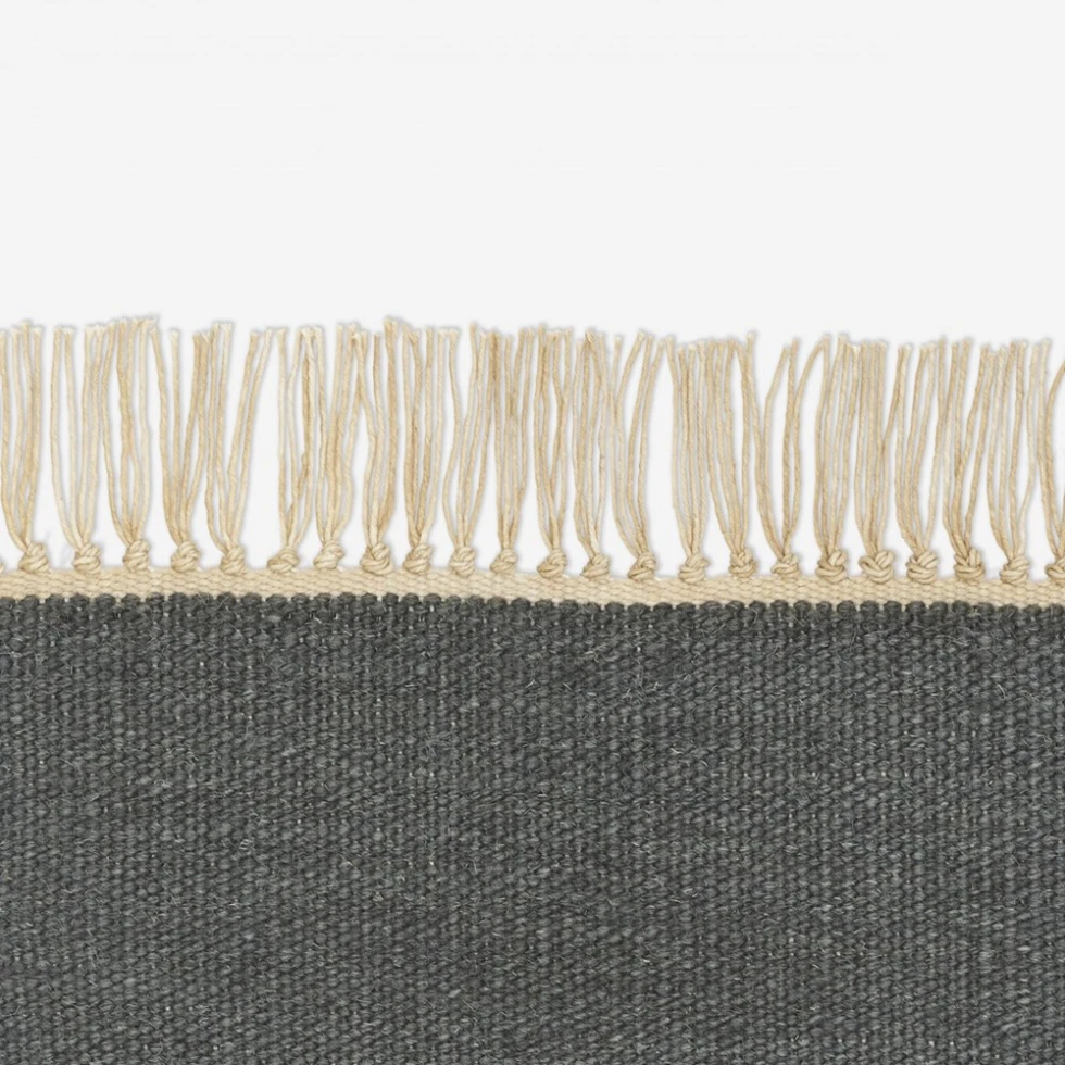 Wełniany dywan Vintage Naturally Coloured Fringes Kvadrat