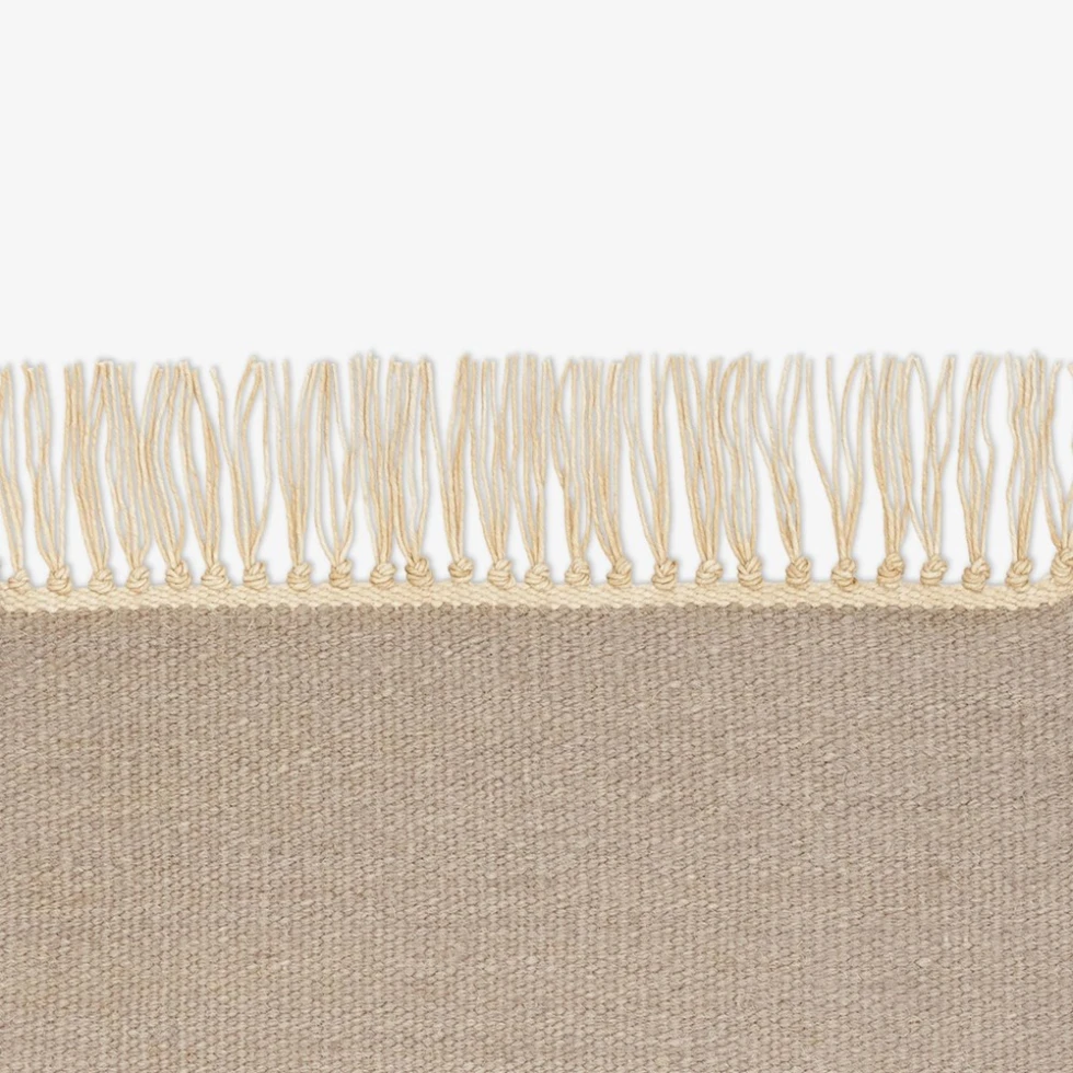 Wełniany dywan Vintage Naturally Coloured Fringes Kvadrat