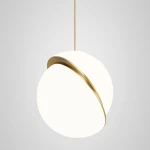 Akrylowa lampa wisząca Crescent Lee Broom