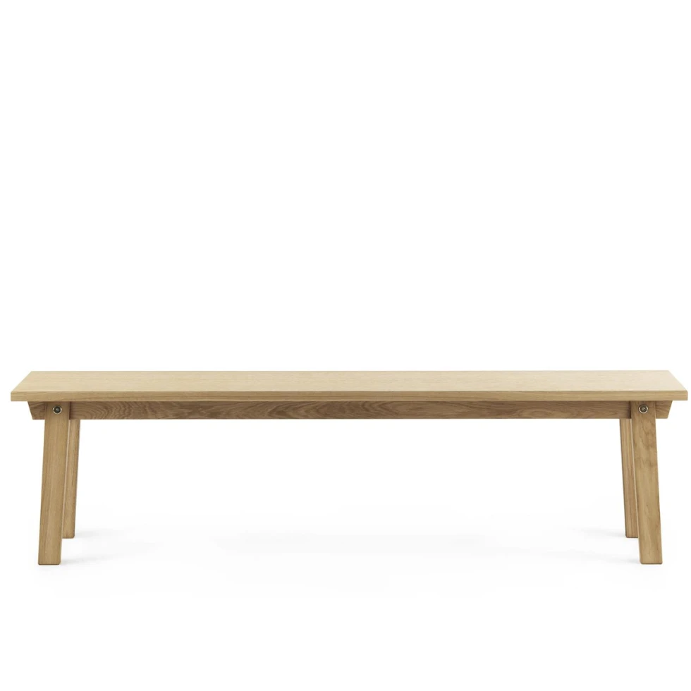 Minimalistyczna ławka Slice Vol.2 Oak Normann Copenhagen