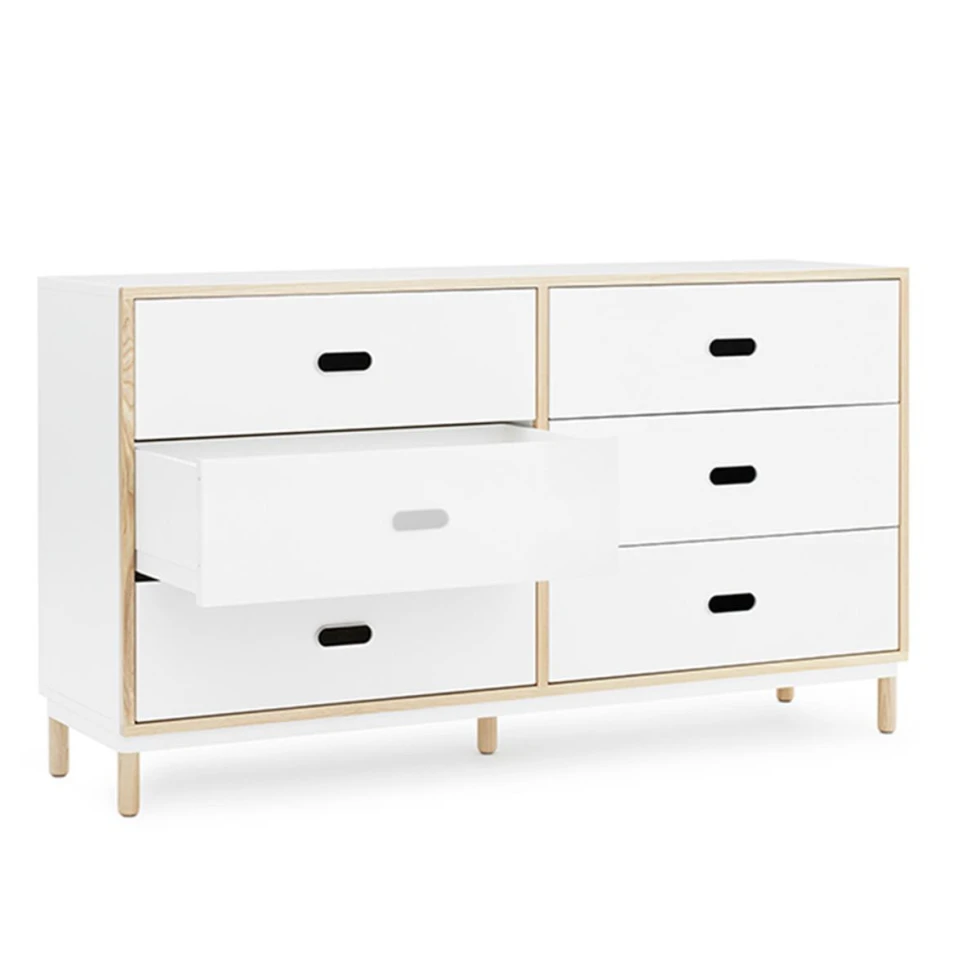 Minimalistyczna komoda Kabino 6 drawers Normann Copenhagen