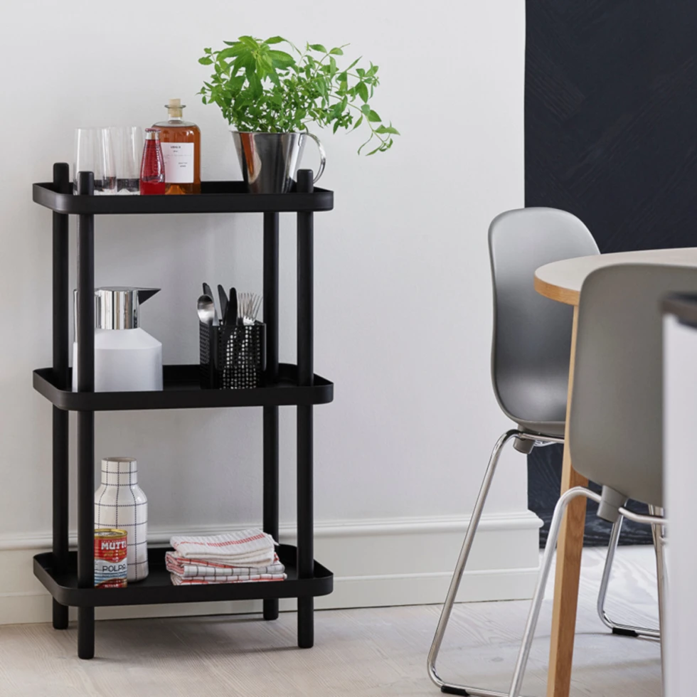 Mobilny regał Block Shelf Normann Copenhagen