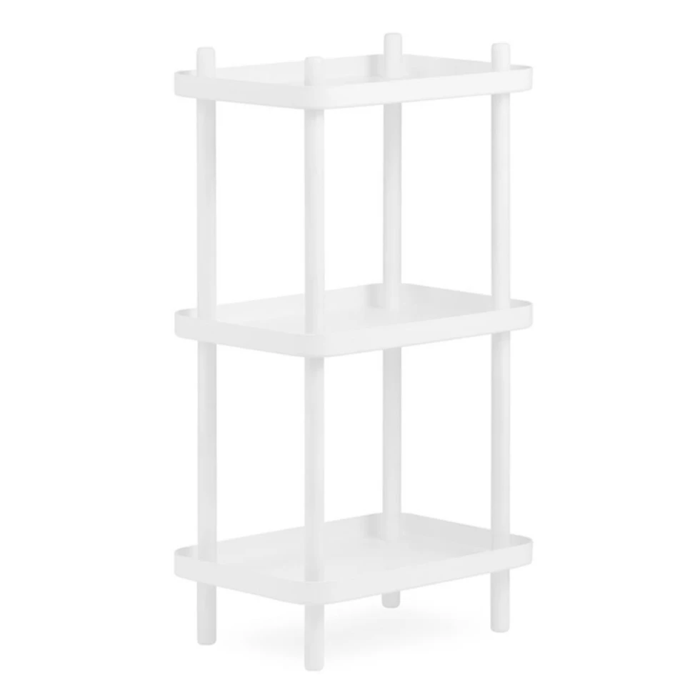 Minimalistyczny regał Block Shelf Normann Copenhagen