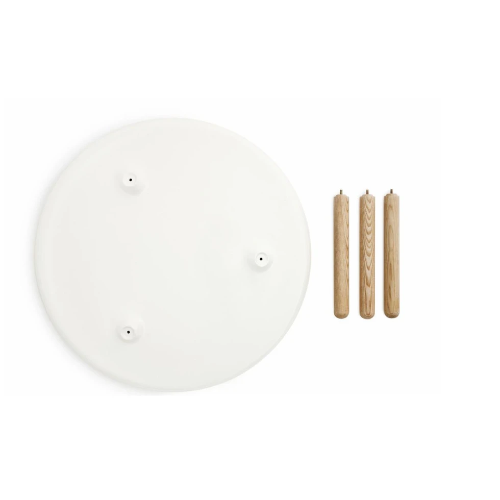 Stolik kawowy Tablo Large drewniane nogi do samodzielnego montażu -  Normann Copenhagen