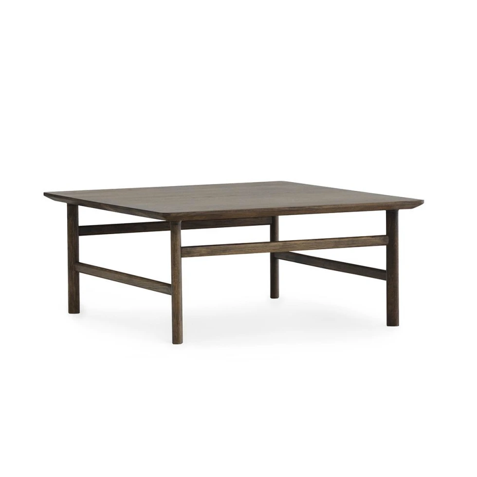 Stolik kawowy Grow 80 x 80 smoked oak Normann Copenhagen