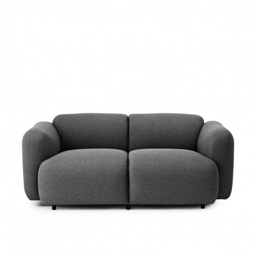 Minimalistyczna sofa dwuosobowa Swell Breeze Fusion Normann Copenhagen