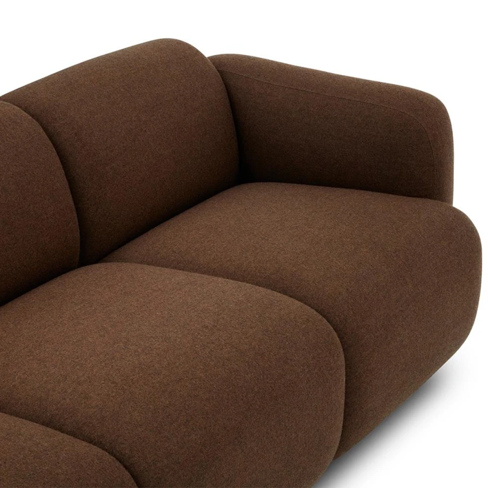 Miękka sofa trzyosobowa Swell Synergy Normann Copenhagen