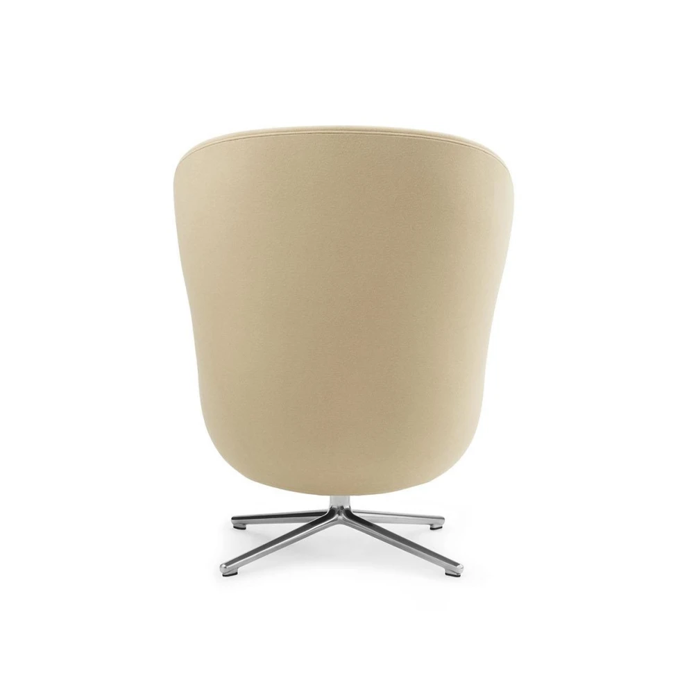 Skandynawski fotel Hyg High Swivel Synergy Normann Copenhagen