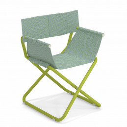 Zielone krzesło reżyserskie ogrodowe Snooze 213 Emu