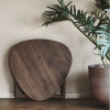 Składany stolik Drop Leaf HM5 z drewna orzechowego - &Tradition