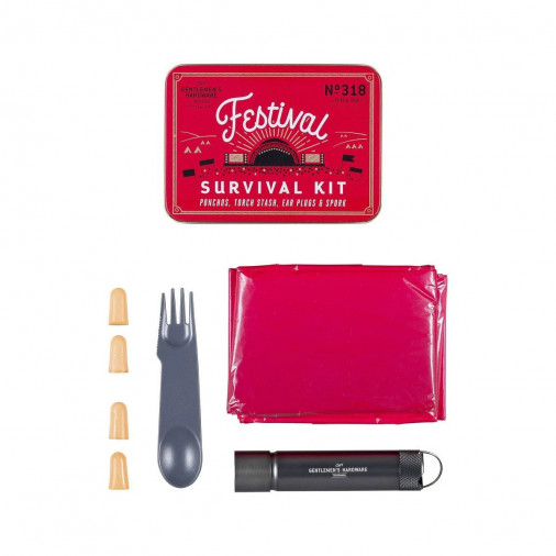 Praktyczny zestaw Festival Survival Kit Wild & Wolf