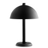 Wykonana z żeliwa i aluminium lampa stołowa Cloche Black/Black HAY