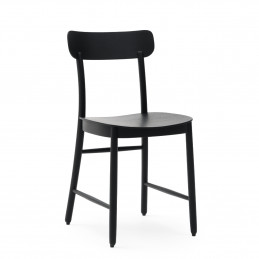 Czarne krzesło Figurine FOGIA