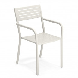 Biały fotel ogrodowy Segno 268 Emu
