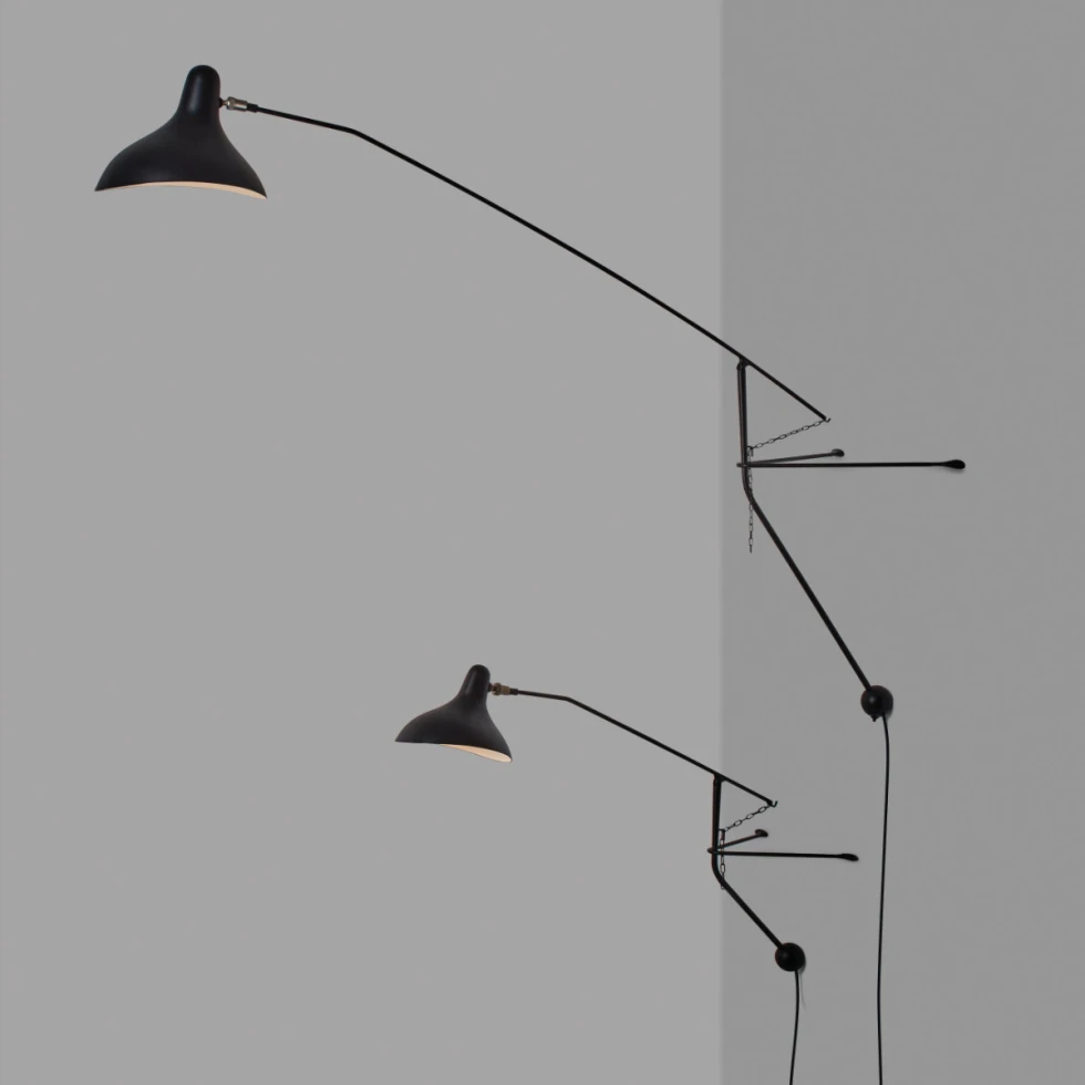 Lampa ścienna BS2 Mini Mantis Schottlander DCW Editions