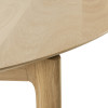 Z drewna dębowego stół rozkładany Bok round Ethnicraft
