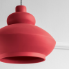 Lampa wisząca Tora Miniforms w kolorze czerwonym