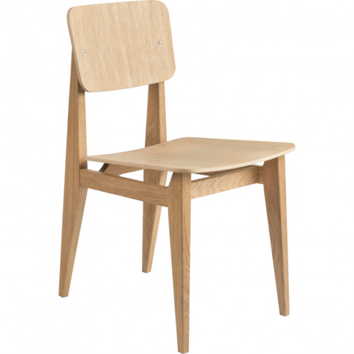 Olejowane krzesło C-Chair Veneer fornir GUBI