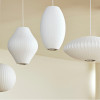 Kolekcja lamp wiszących Bubble z kloszami z taśm polimerowych -  Nelson HAY