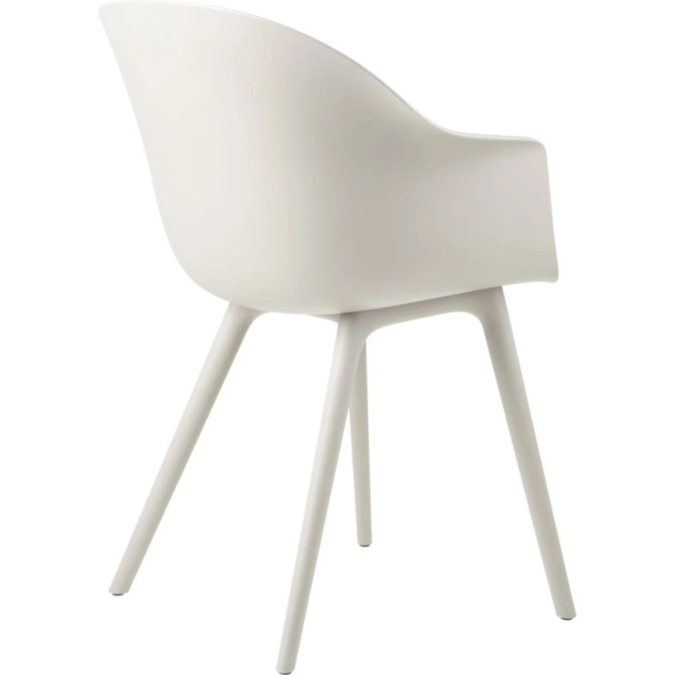 Fotel BAT Outdoor alabaster white Gubi