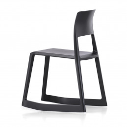 Plastikowe krzesło Tip Ton basic dark Vitra