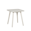 Drewniany stolik Love 50x50 Sits - biały