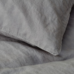 Poszewka Washed Light grey 50x80cm take a NAP